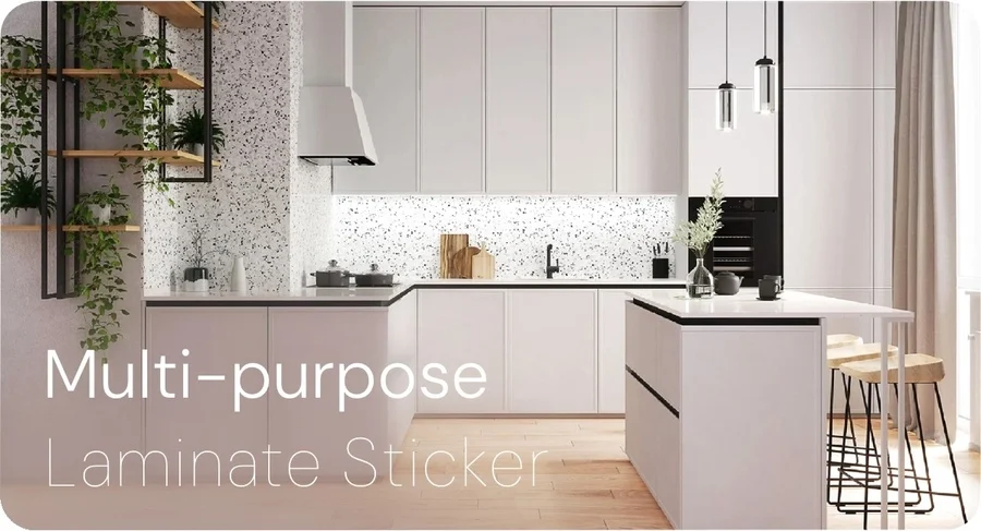 multi purpose laminate sticker